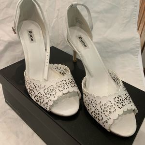 Dune London Laser cut sandals